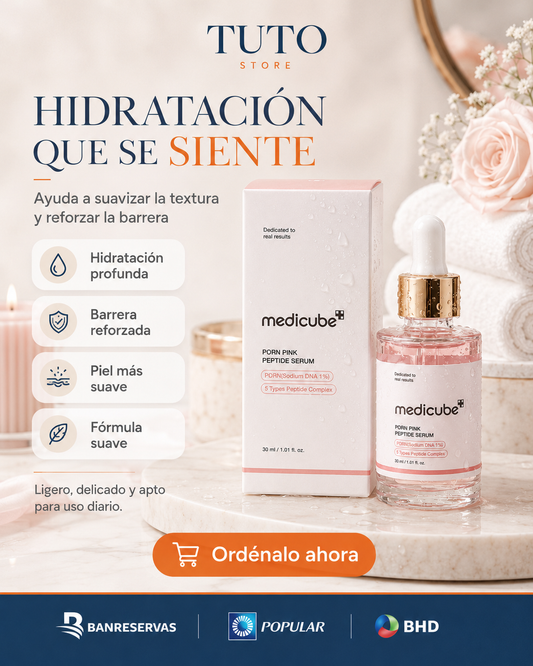 Medicube PDRN Pink Peptide Serum | Recupera la Firmeza, Luminosidad y Glow de tu Piel